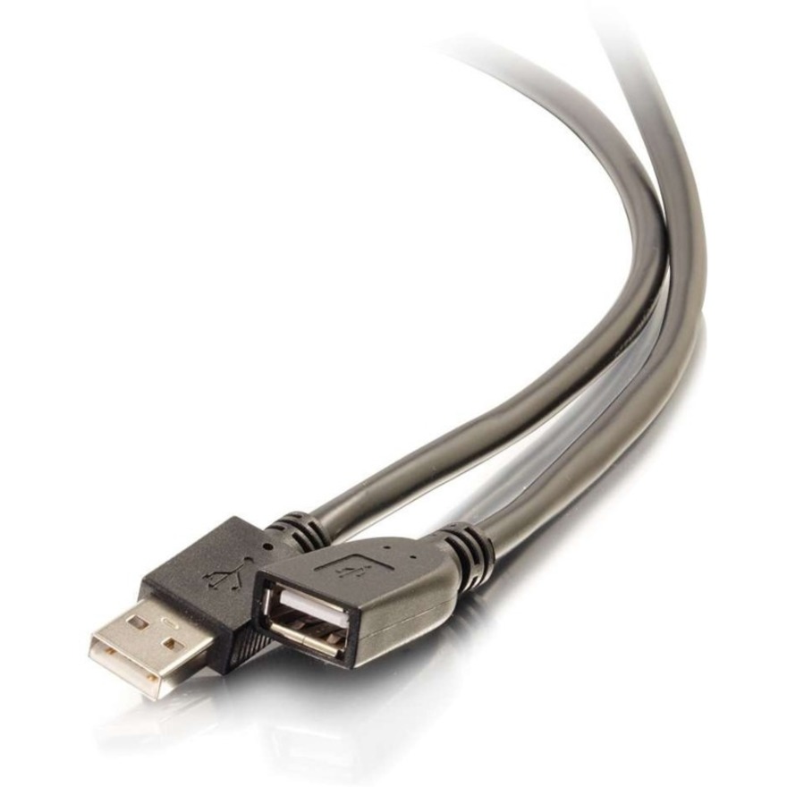 C2G 50ft (15.2m) USB-A Male to Female Active Extension Cable - Plenum, CMP-Rated - Image 4