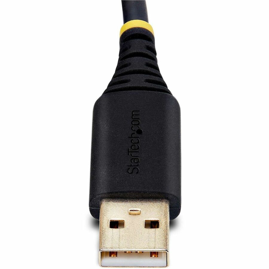 StarTech.com 6.6ft (2m) USB to Serial Adapter Cable, COM Retention, FTDI, DB9 RS232, Interchangeable DB9 Screws/Nuts, Windows/macOS/Linux - Image 5