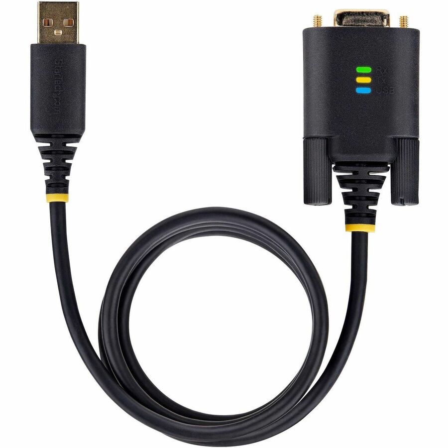 StarTech.com 6.6ft (2m) USB to Serial Adapter Cable, COM Retention, FTDI, DB9 RS232, Interchangeable DB9 Screws/Nuts, Windows/macOS/Linux - Image 6