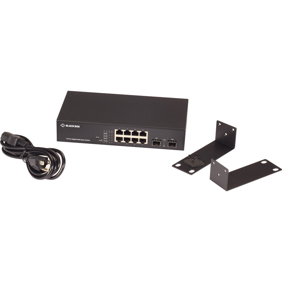 Black Box LGB700 Series Web Smart Gigabit Ethernet Switch - SFP, 10-Port - Image 4