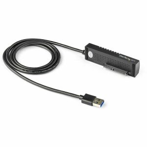 StarTech.com SATA to USB Cable - USB 3.1 10Gbps - 2.5 / 3.5 SATA SSD HDD - SATA to USB Adapter Cable - USB 3.1 to SATA Cable