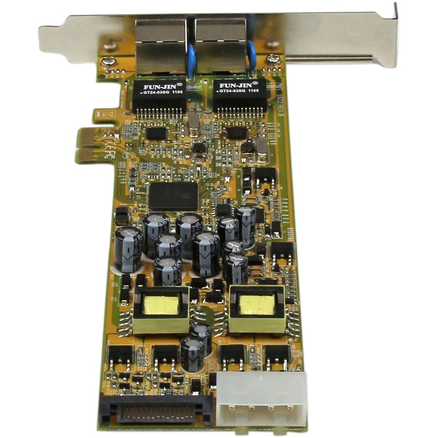 StarTech.com Dual Port PCI Express Gigabit Ethernet PCIe Network Card Adapter - PoE/PSE - Image 4