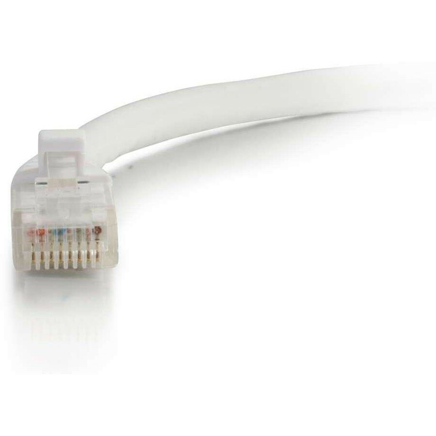 C2G 10ft Cat5e Ethernet Cable - Snagless Unshielded (UTP) - White - Image 4