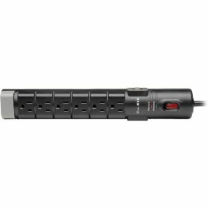 Eaton Tripp Lite Series Protect It! 8-Outlet Surge Protector, 6 ft. (1.83 m) Cord, 2160 Joules, Tel/DSL Protection, Cord Clip