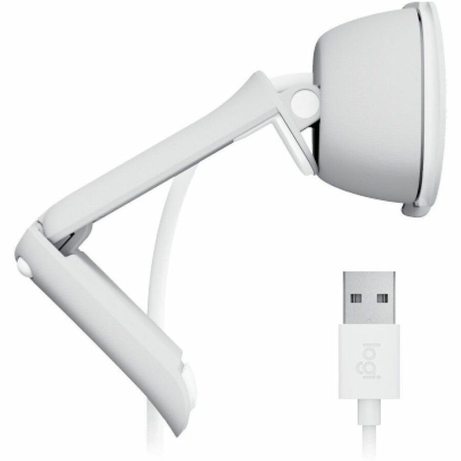 Logitech BRIO 100 Webcam - 2 Megapixel - Off White - USB Type A - 1 Pack(s) - Image 9
