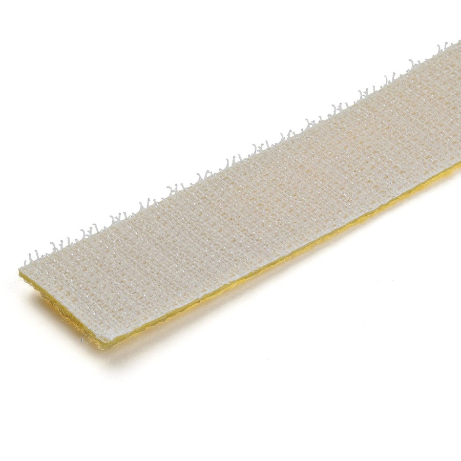 StarTech.com 25ft. Hook and Loop Roll - Yellow - Cable Management (HKLP25YW) - Image 3