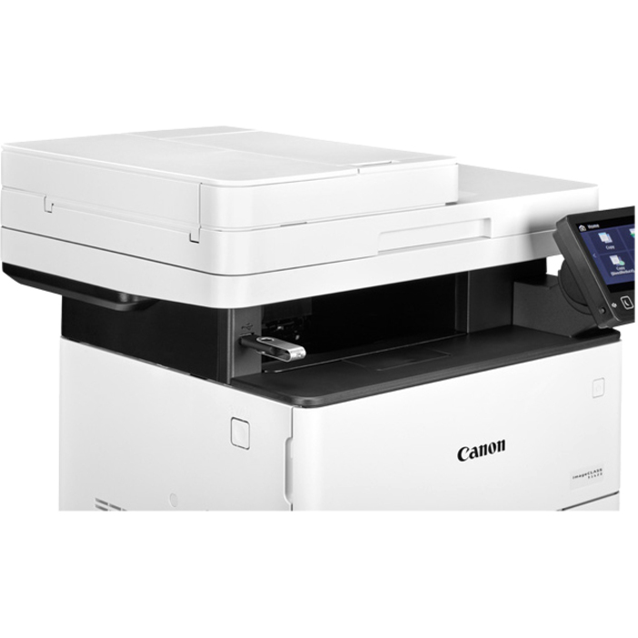 Canon imageCLASS D D1620 Laser Multifunction Printer-Monochrome-Copier/Scanner-45 ppm Mono Print-600x600 dpi Print-Automatic Duplex Print-650 sheets Input-600 dpi Optical Scan-Wireless LAN-Apple AirPrint-Mopria - Image 2