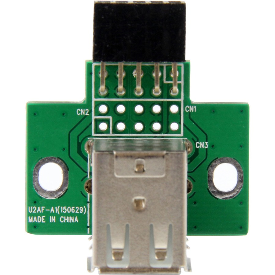 StarTech.com 2 Port USB Motherboard Header Adapter - USB A to USB 10 Pin Header F/F - Image 2