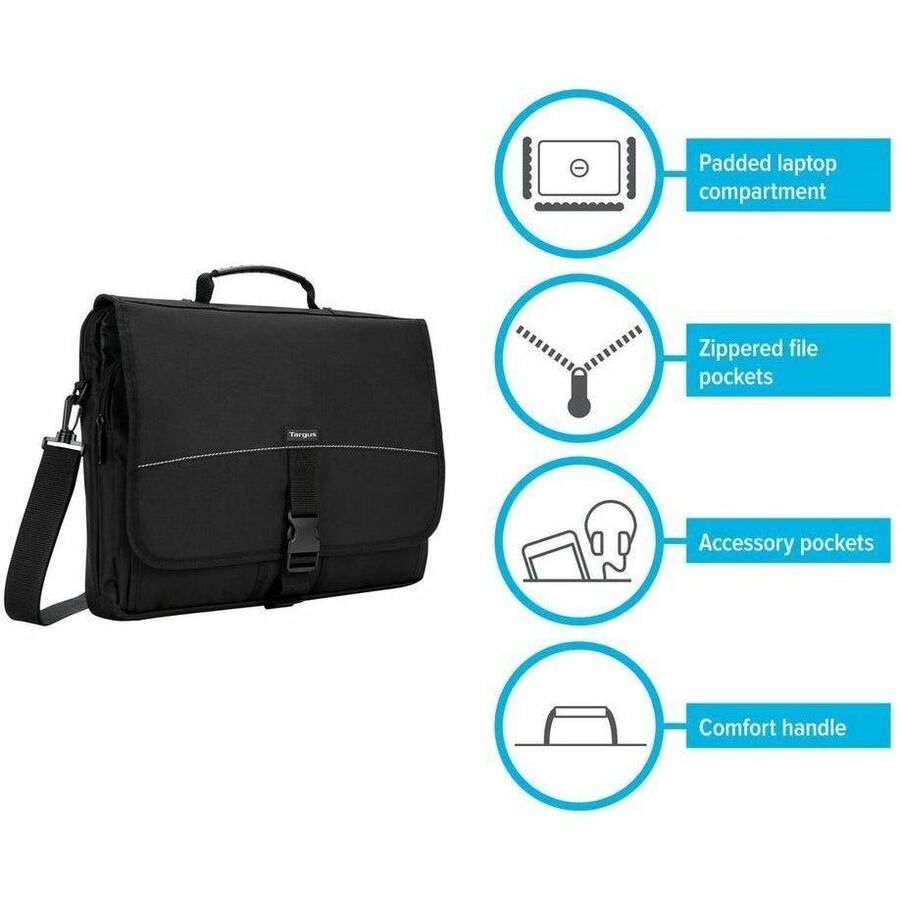 Targus Messenger 15.6" Notebook Case - Image 3