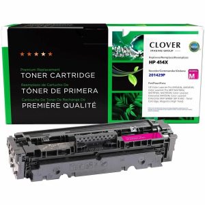 Clover Imaging Remanufactured High Yield Magenta Toner Cartridge (New Chip) for HP 414X (W2023X)