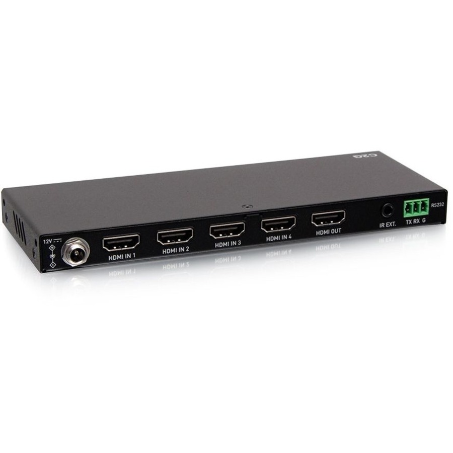 C2G 4-Port HDMI Switch - 4K HDMI Video Switch Box - Image 4