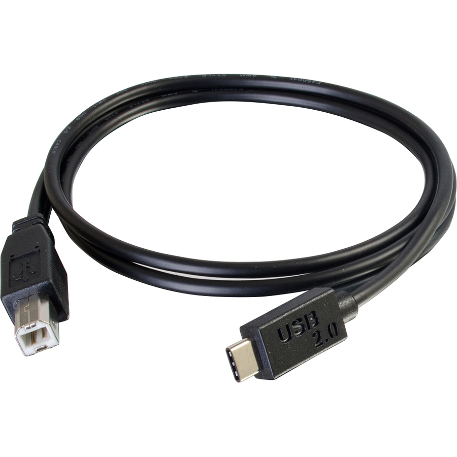 C2G 10ft USB C to USB B Cable - USB C 2.0 to USB B - M/M - Image 4