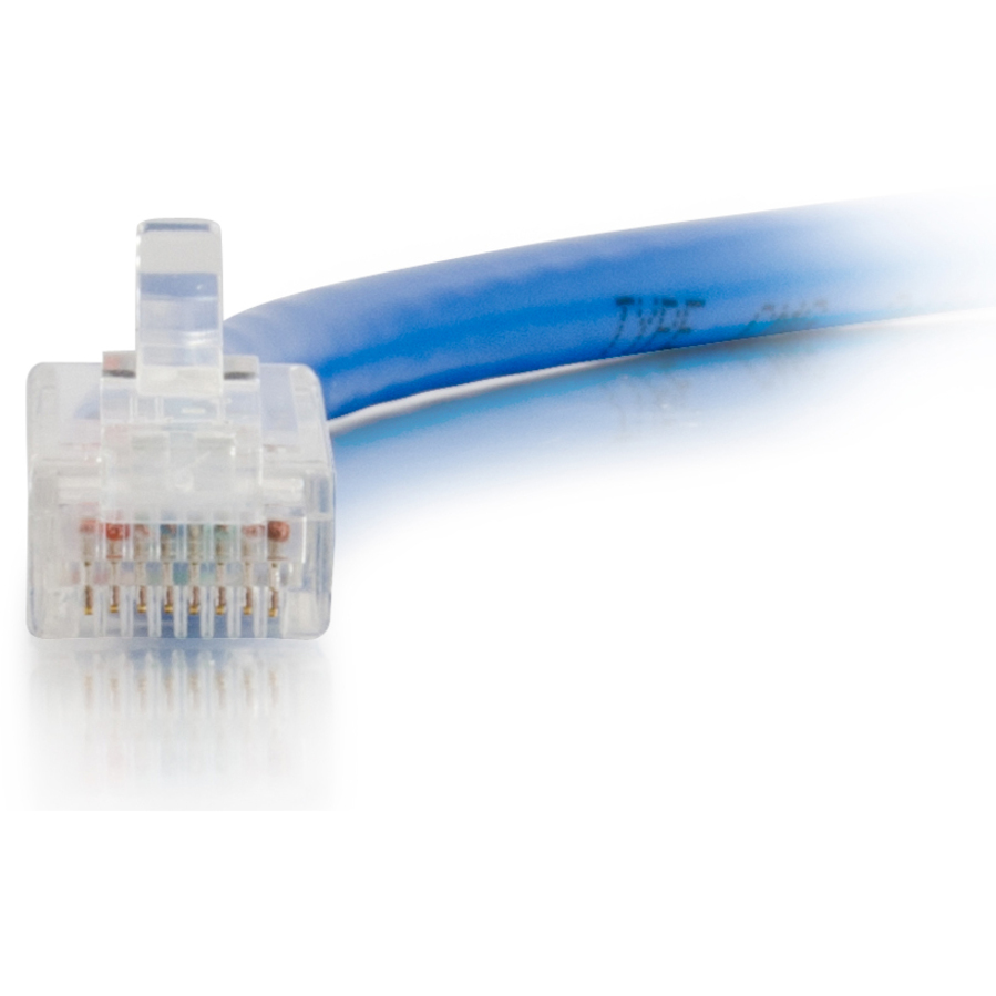 C2G 7ft Cat5e Ethernet Cable - Non-Booted Unshielded (UTP) - Blue - Image 2