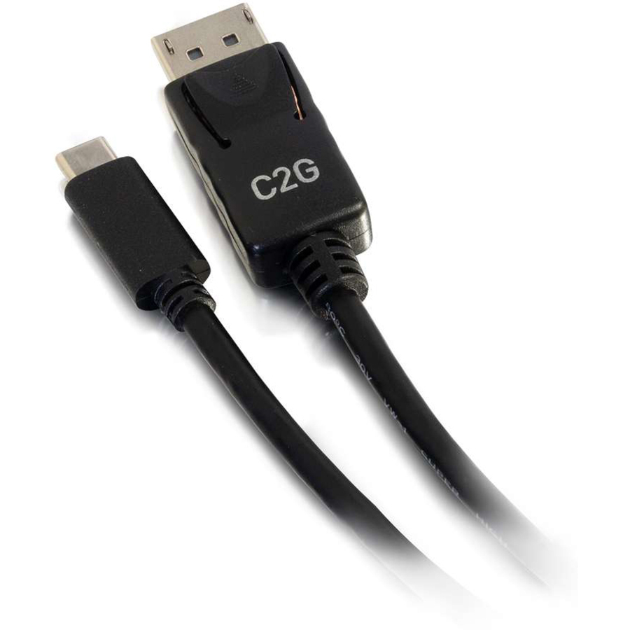 C2G 6ft USB C to DisplayPort Cable - 4K 30Hz - Image 5