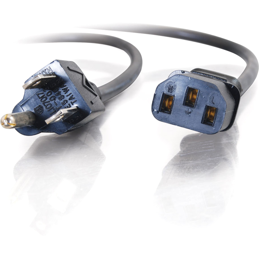 C2G 3ft Power Cord - Universal Computer Power Cord - Image 3