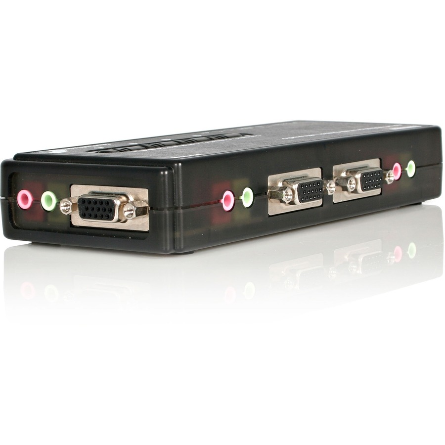 StarTech.com SV411KUSB - KVM / audio switch - USB - 4 ports - 1 local user - Image 9