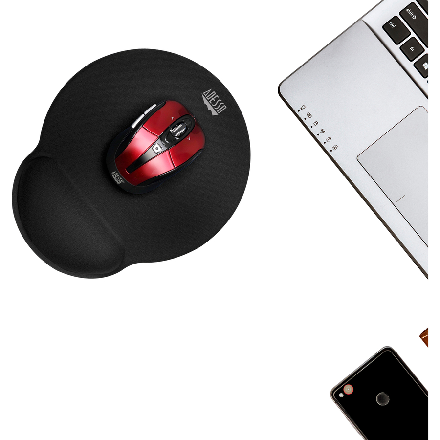 Adesso Memory Foam Mouse Pad with Wrist Rest - Image 7
