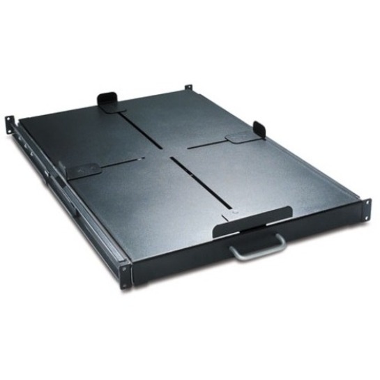 APC by Schneider Electric Sliding Shelf 200lbs/91kg Black - Image 2