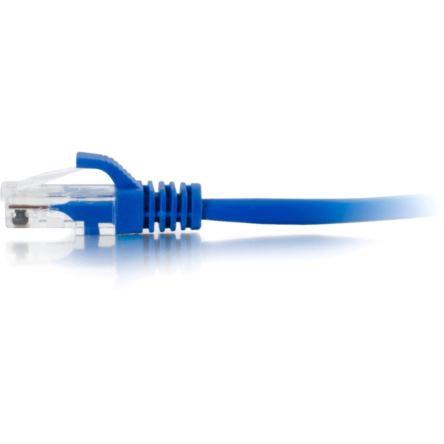 C2G 25ft Cat5e Ethernet Cable - Snagless Unshielded (UTP) - Blue - Image 2