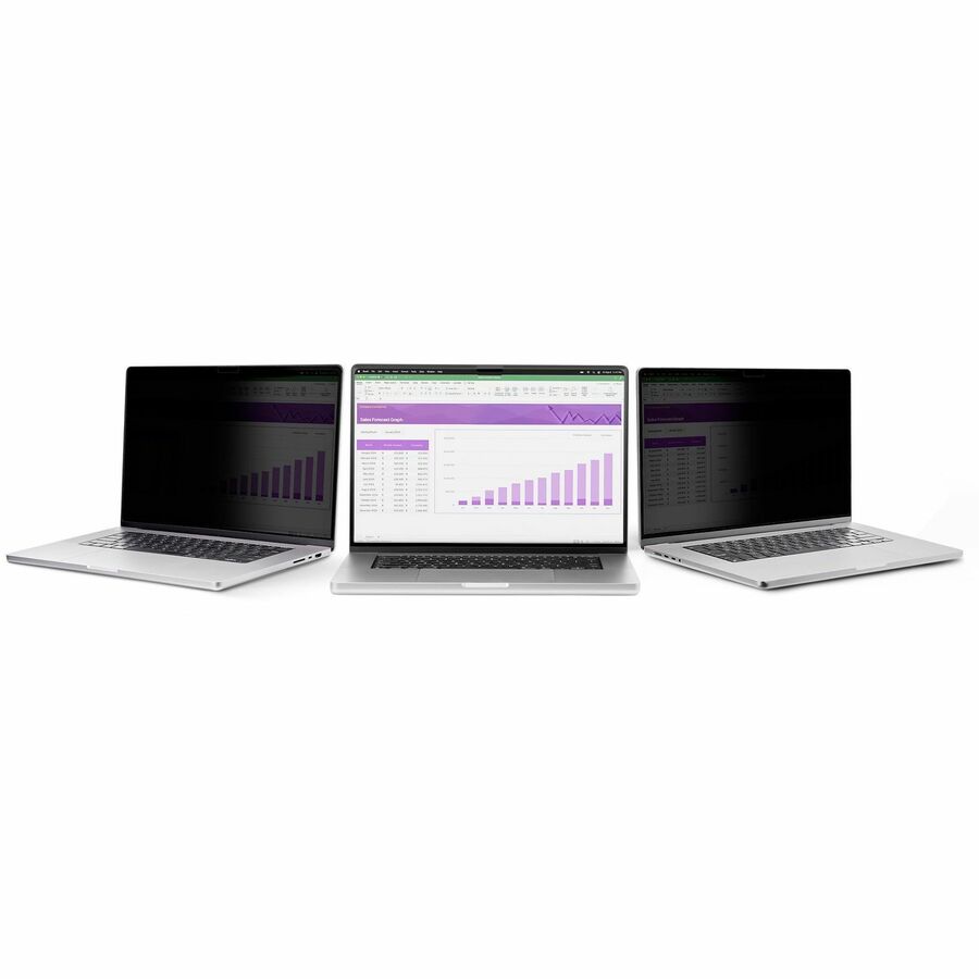 StarTech.com 13.3-inch 16:10 Touch Privacy Screen, Laptop Security Shield, Anti-Glare Blue Light Filter, Flip-Up - Image 2