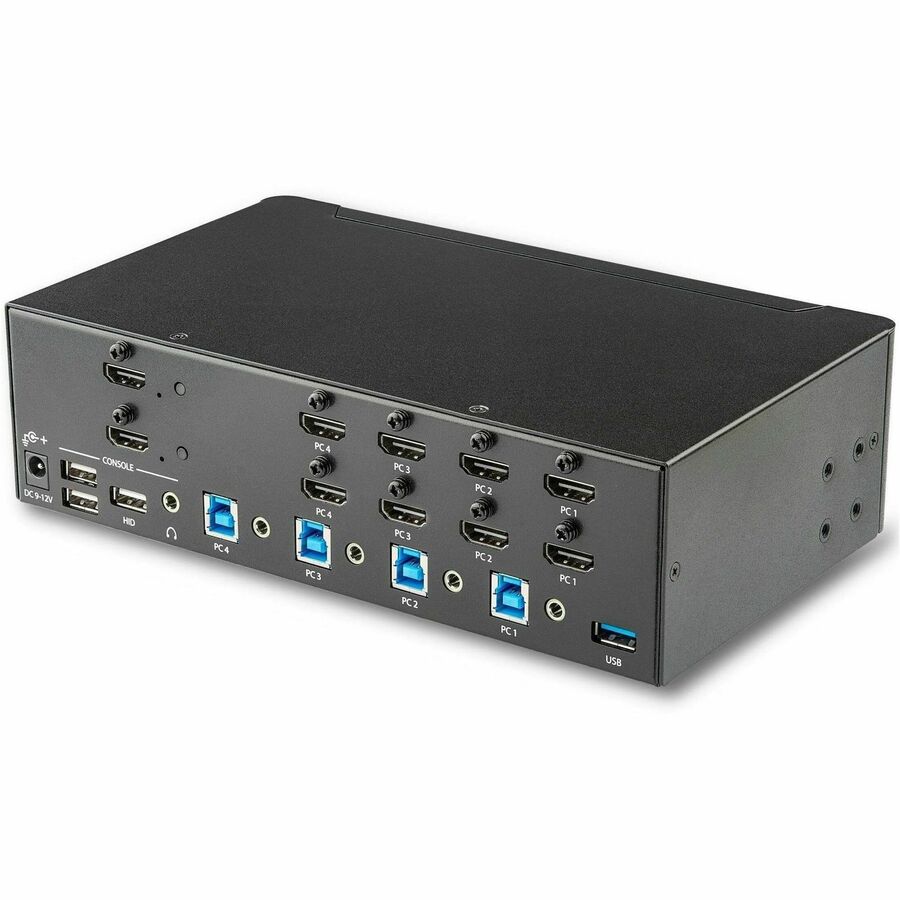 StarTech.com 4 Port HDMI KVM Switch - 4K 30Hz - Dual Display - Image 7