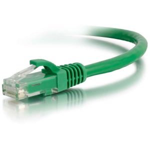 C2G-50ft Cat6 Snagless Unshielded (UTP) Network Patch Cable - Green
