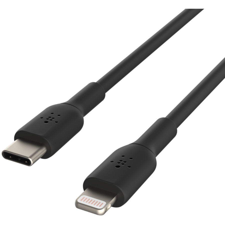 Belkin BoostCharge USB-C to Lightning Cable (1 meter / 3.3 foot, Black) - Image 4