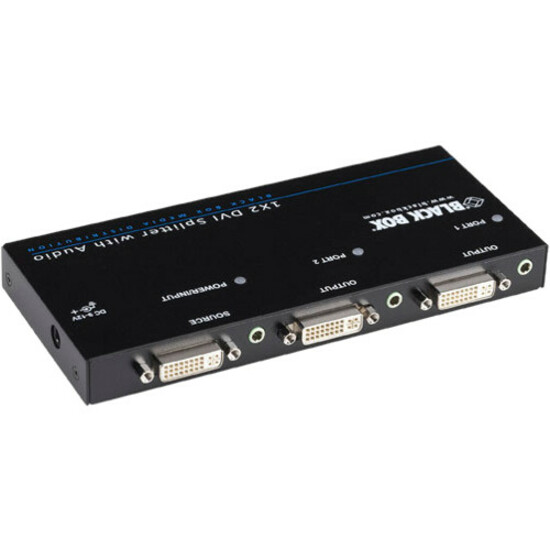 Black Box DVI-D Splitter with Audio and HDCP, 1 x 2 - Image 2