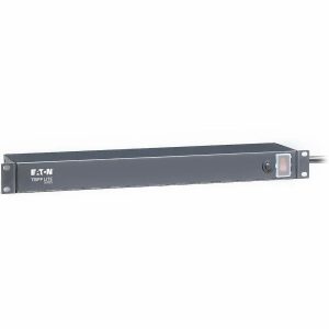 Eaton Tripp Lite Series 1U Rack-Mount Network Server Power Strip, 120V, 15A, 6-Outlet (Rear-Facing), 15 ft. (4.57 m) Cord