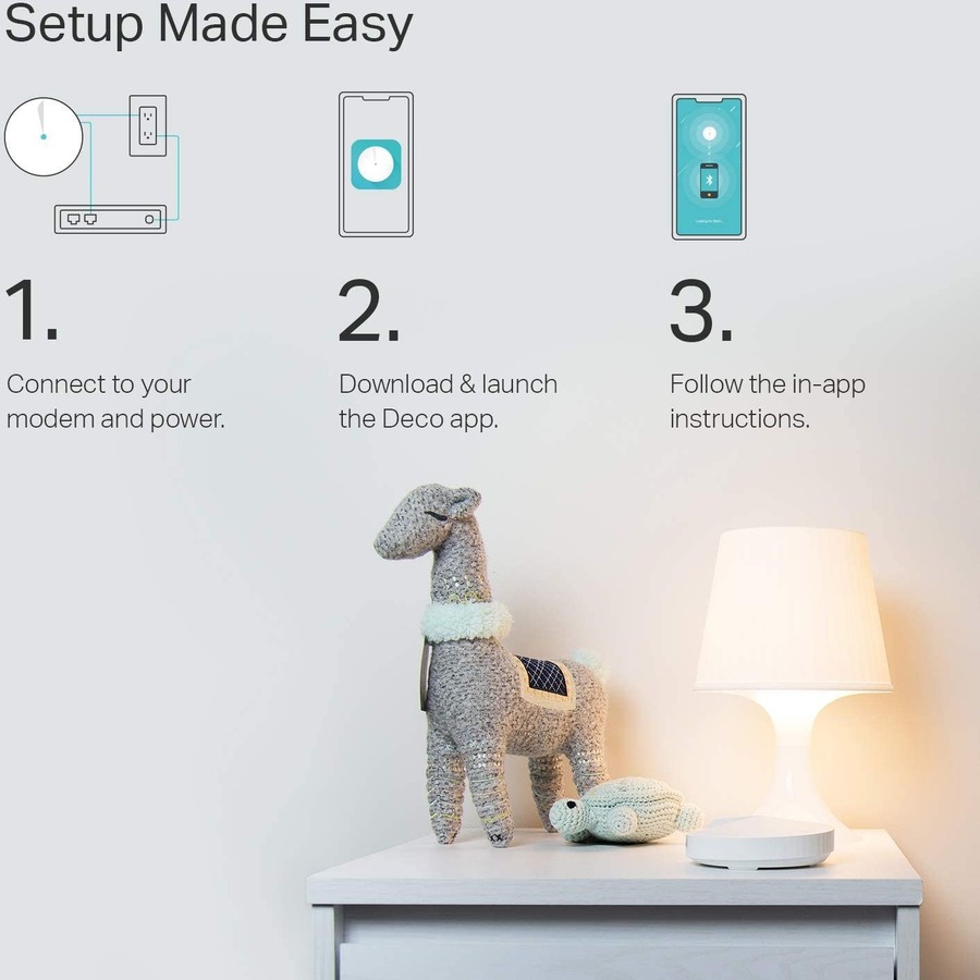 TP-Link Deco M5 (3-pack) - AC1300 Whole Home Mesh Wi-Fi System, 3-Pack - Image 7