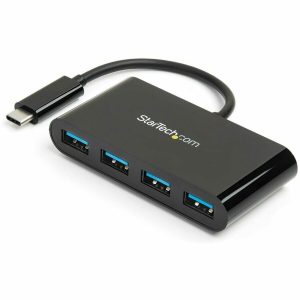 StarTech.com USB C Hub - 4 Port USB C to USB-A (4x) - Bus Powered USB Hub - USB Type C to USB Hub - USB-C to USB - USB 3.0 Type C