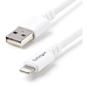 StarTech.com 3m (10ft) Long White Apple�&reg; 8-pin Lightning Connector to USB Cable for iPhone / iPod / iPad