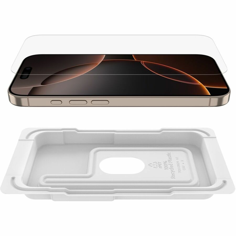 Belkin ScreenForce UltraGlass 2 Treated Screen Protector for iPhone 16 Pro Clear - Image 4