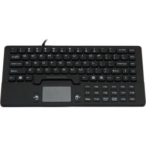DSI WATERPROOF IP68 SILICONE MINI SIZE WIRED KEYBOARD WITH TOUCHPAD