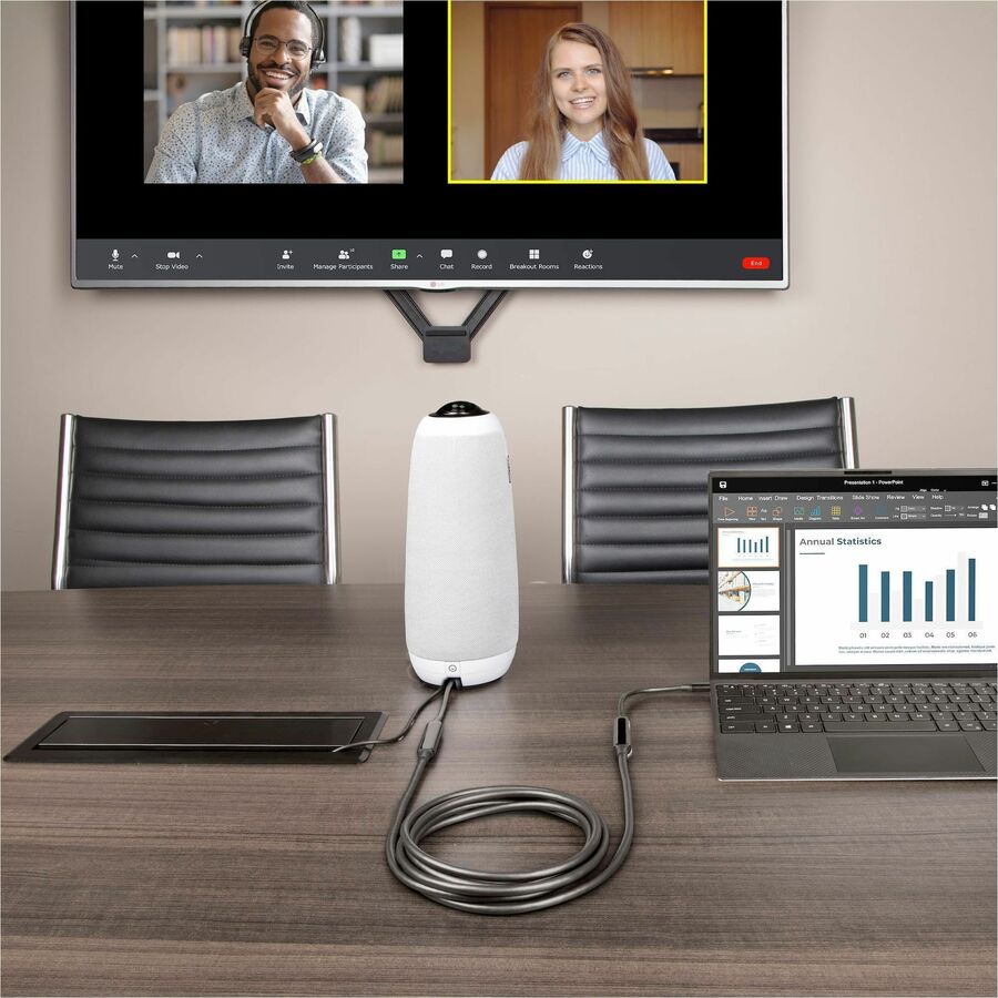 StarTech.com 3m (10ft) Active USB-C Cable, USB 3.2 Gen 2 10Gbps, Long USB Type-C Data Transfer Cable, 60W PD, 8K 60Hz, DP 1.4 Alt Mode - Image 8