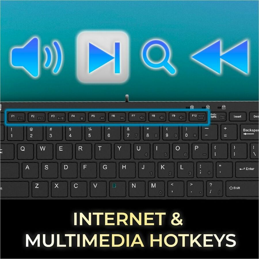 Adesso EasyTouch Rackmount Touchpad Keyboard - Image 3