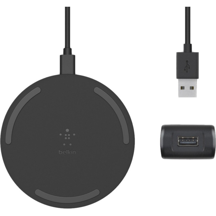 Belkin BoostCharge 10W Wireless Charging Pad + QC 3.0 Wall Charger + Cable - Image 3