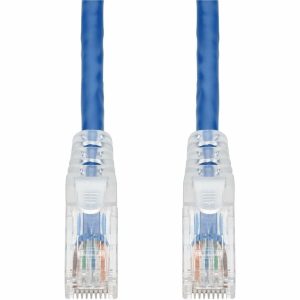 AddOn 15ft Blue CAT 6 PVC Ethernet Cable Snagless Easy Clear Boot TAA RJ-45 M/M