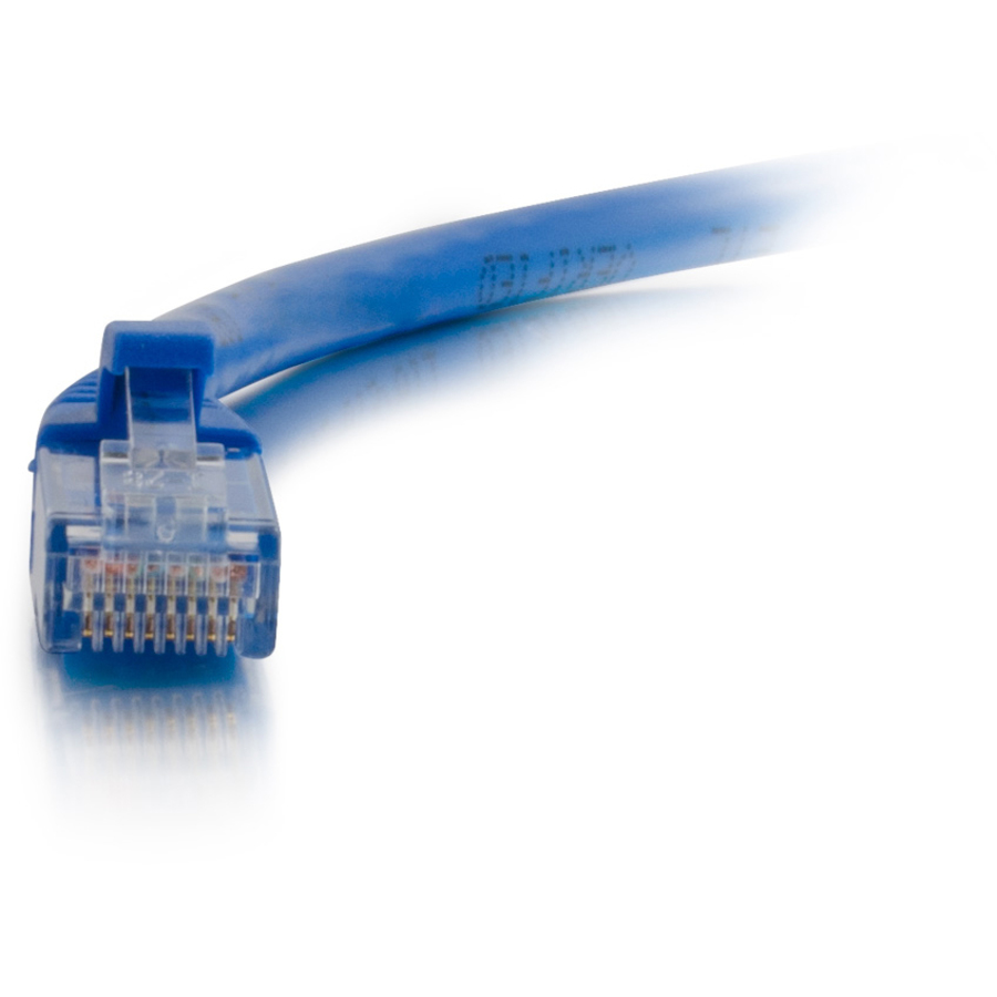C2G 14ft Cat5e Ethernet Cable - Snagless Unshielded (UTP) - Blue - Image 2
