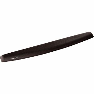 Fellowes&reg; Memory Foam Keyboard Wrist Rest - Black (9178201)