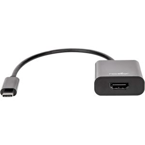 Rocstor Premium USB-C to HDMI Adapter M/F - 6" - 4K 60Hz