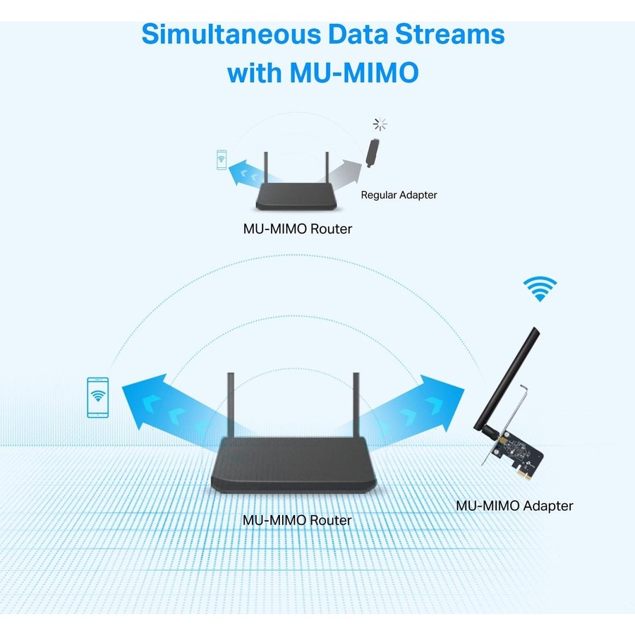 TP-Link Archer T2E - PCIe WiFi Card for Desktop PC - Dual Band Wireless Internal Network Card - Image 9