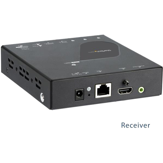 StarTech.com HDMI over IP Extender Kit with Video Wall Support - 1080p - HDMI over Cat5 / Cat6 Transmitter and Receiver Kit (ST12MHDLAN2K) - Image 6