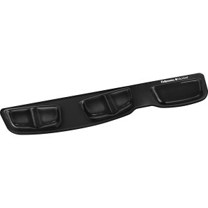 Fellowes® Keyboard Wrist Rest Palm Support - Black (9183201)