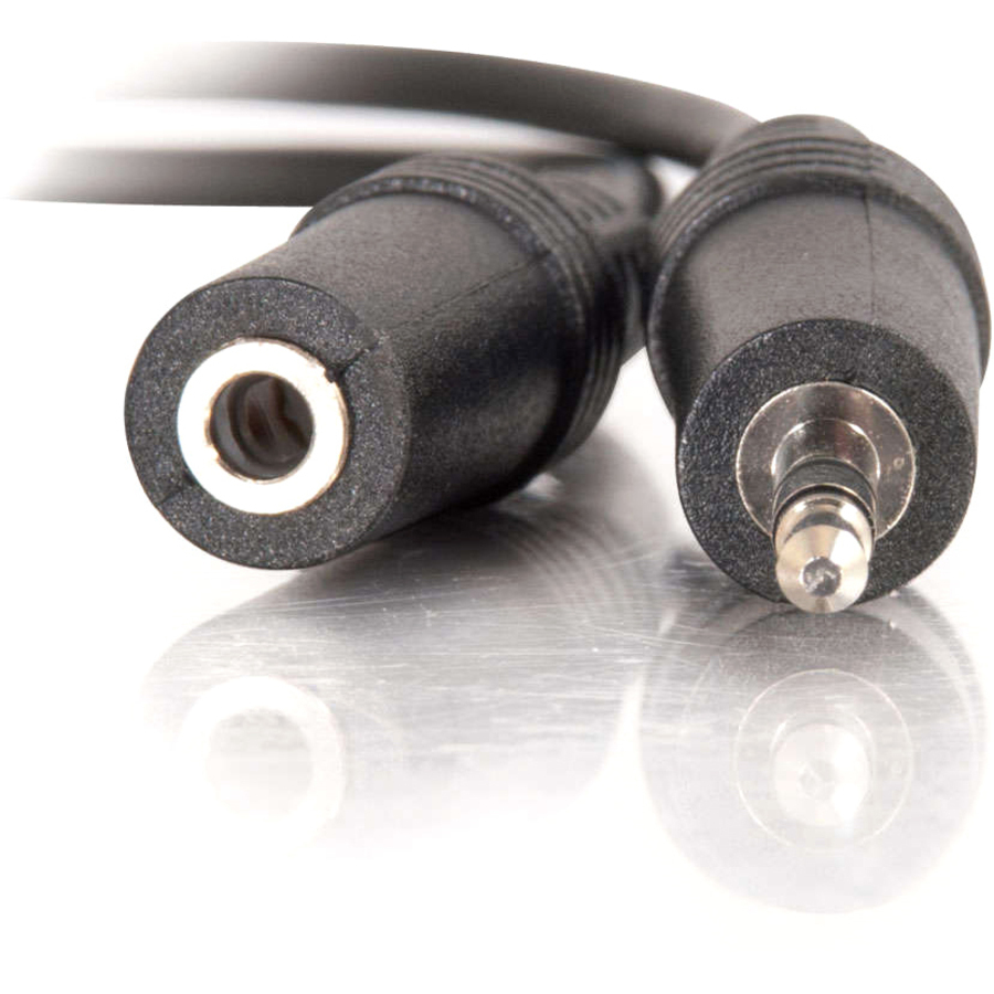 C2G 1.5ft 3.5mm M/F Stereo Audio Extension Cable - Image 3
