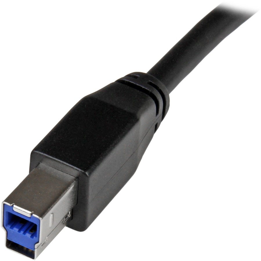 StarTech.com 5m 15 ft Active USB 3.0 (5Gbps) USB-A to USB-B Cable - M/M - USB A to B Cable - USB 3.2 Gen 1 - Image 3
