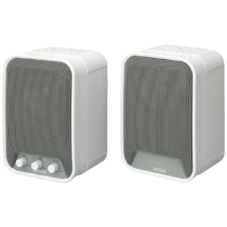 Epson ELPSP02 2.0 Speaker System - 30 W RMS - White - Image 2
