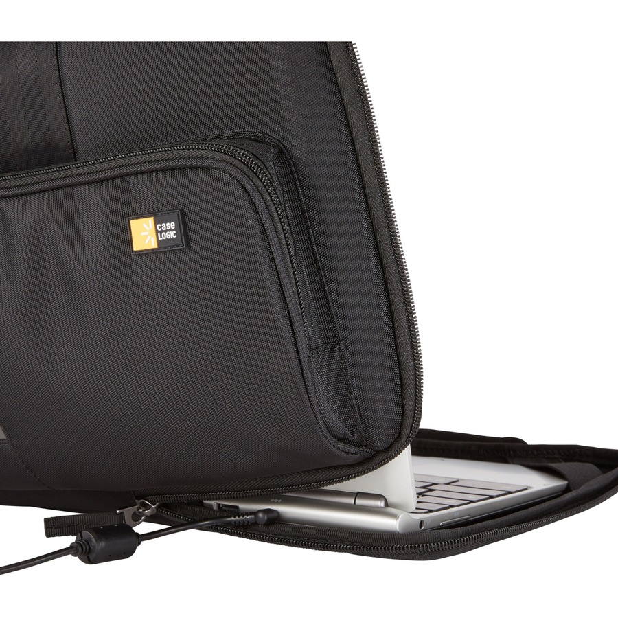 Case Logic QNS-311 Carrying Case (Attaché) for 13.3" Notebook, Accessories - Black - Image 5