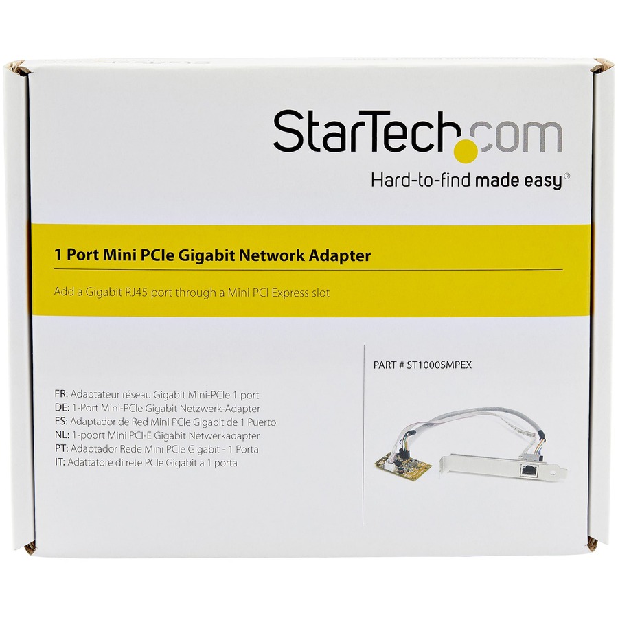 StarTech.com Mini PCI Express Gigabit Ethernet Network Adapter NIC Card - Image 5