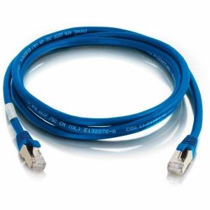 C2G-6ft Cat6a Snagless Shielded (STP) Network Patch Cable - Blue